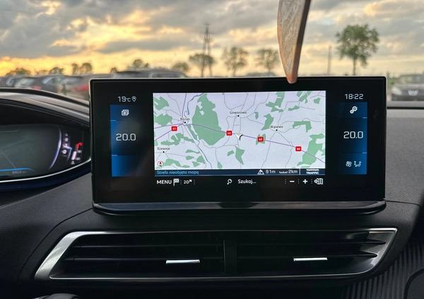 Peugeot 5008 cena 109900 przebieg: 139000, rok produkcji 2021 z Boguchwała małe 667